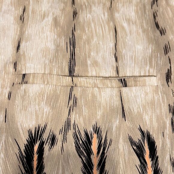 Shamask size 1 women’s size 6 open front cotton blazer with silk lining all over - Picture 4 of 11